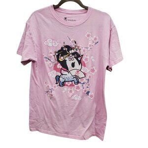 Tokidoki x Hot Topic Baby Pink Kawaii Harajuku Unicorno Graphic Tee Unisex L